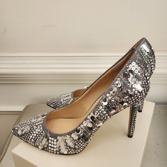 IM-GREYSON METALLIC MOSAIC PUMPS 9.5M - Picture 2 of 10